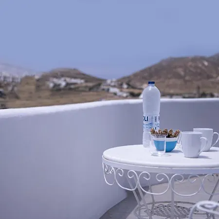 Myconian Relax House With Swimming Pool アノ・メラ